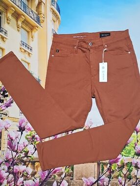 AG Adriano Goldschmied High Rise Skinny Ankle Stretch Jeans Size‎ 29 New